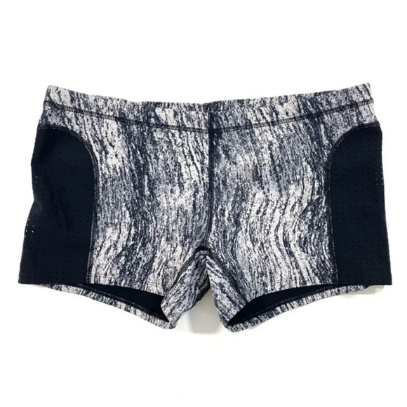 Lululemon Water Sweat 2 Swim Water Short Texture Twist White Black - Picture 1 of 7
